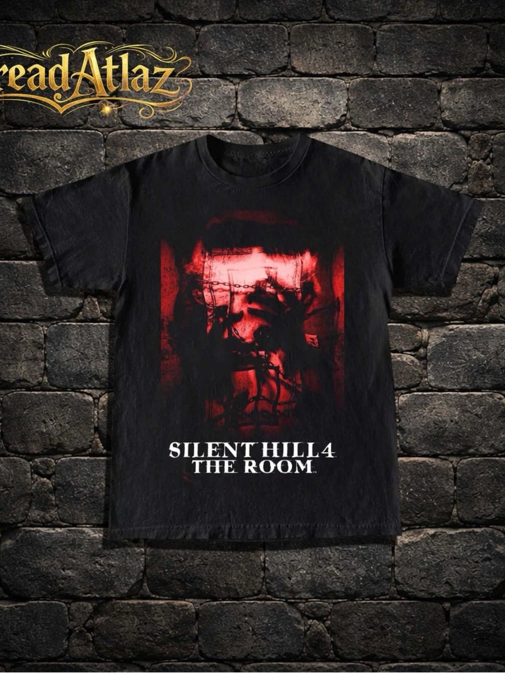 Silent Hill 4 T-Shirt – Retro Horror 2000s Heavyweight Cotton Tee